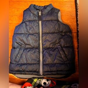 Old Navy Dark Blue Kids Puffer Vest